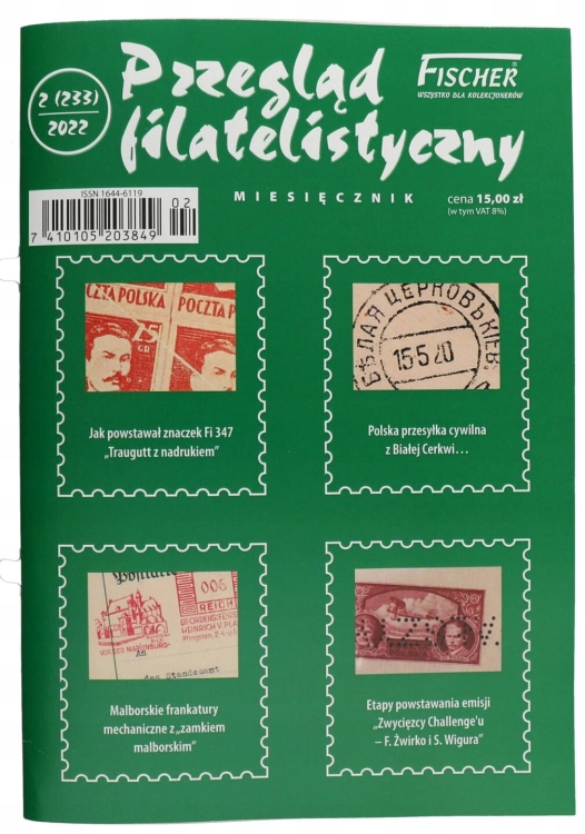 PRZEGLĄD. FILAT.FISCHER NR 2/22