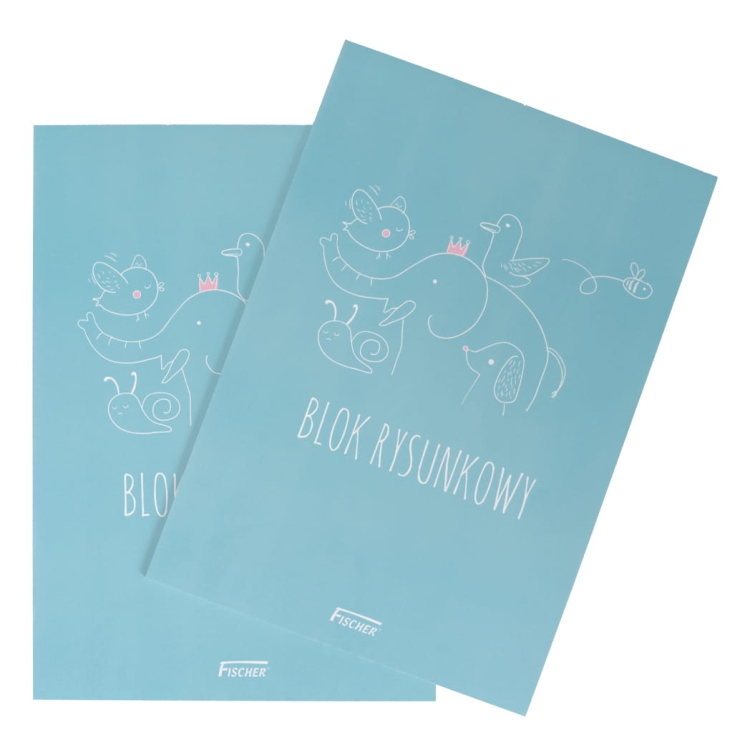 Blok rysunkowy Grafika kpl 2 szt