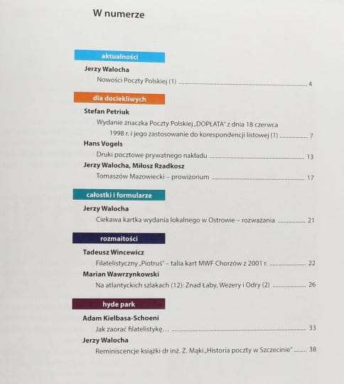 Przegląd Filatelistyczny Nr 1/2023
