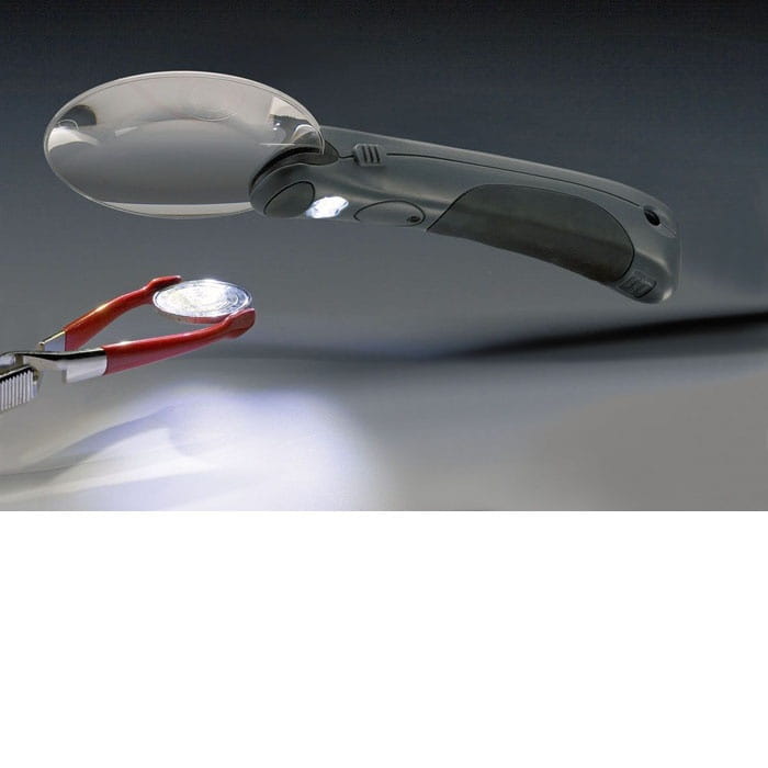 Lupa LU 4 LED x2,5