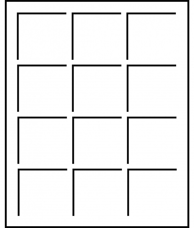 Palety na monety TABS 12 (2szt)