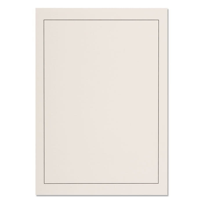 Karty albumowe A4 z czarną ramką BL 19/4 (40 szt)