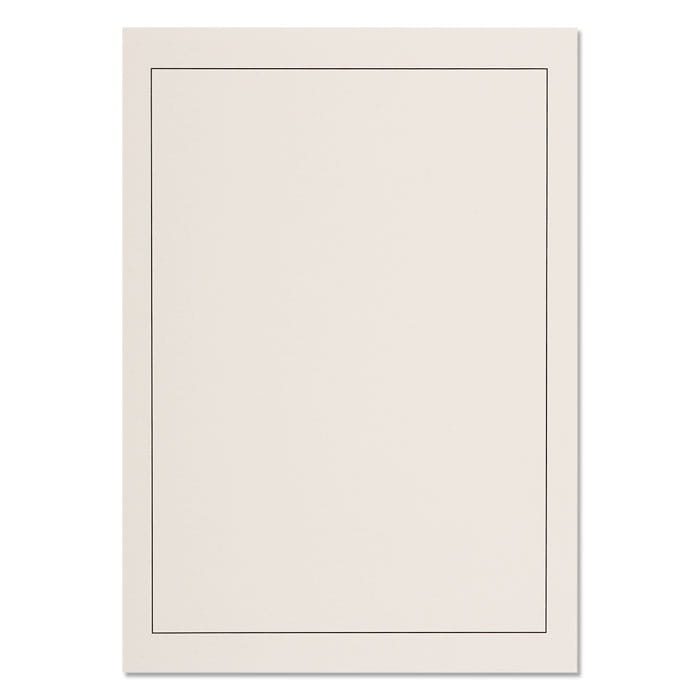 Karty albumowe A4 z czarną ramką BL 19/4 (40 szt)