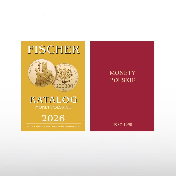 Katalog Monet Polskich 2026 Fischer i Klaser rocznikowy do monet 1987 - 1990.jpg
