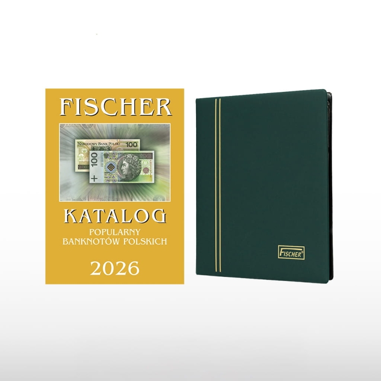 Katalog Banknotów Polskich 2026 i Album na banknoty Optimum PREMIUM z futerałem zielony.jpg