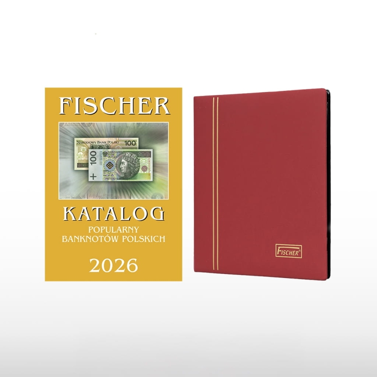 Katalog Banknotów Polskich 2026 i Album na banknoty Optimum PREMIUM z futerałem bordo.jpg
