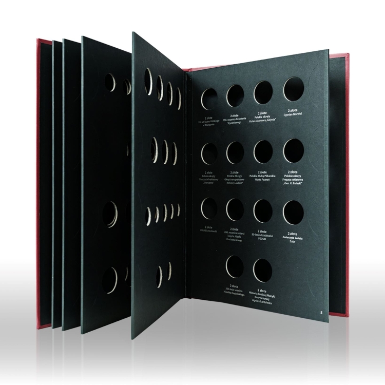 KLASER ROCZNIKOWY DO MONET POLSKICH 2008 - 2010