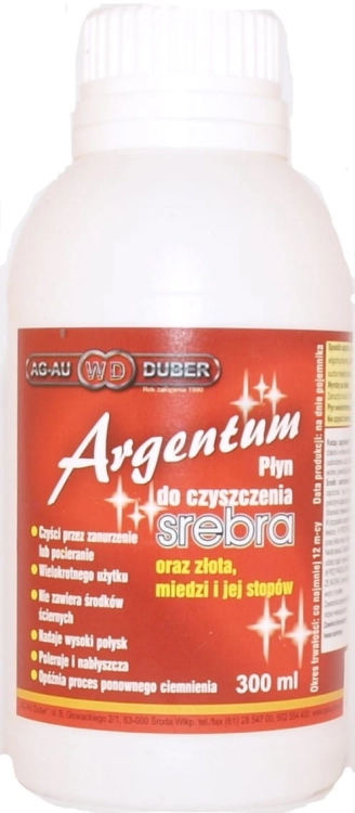 PŁYN DO SREBRA ARGENTUM 300 ml