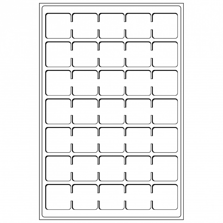 PALETA TAB QM38 BL-QUADRUM MINI