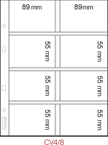 Karty OPTIMUM CV 4/8  (10 szt)
