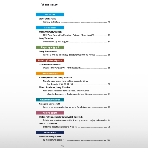 PRZEGLĄD  FILATELISTYCZNY  NR 3/26