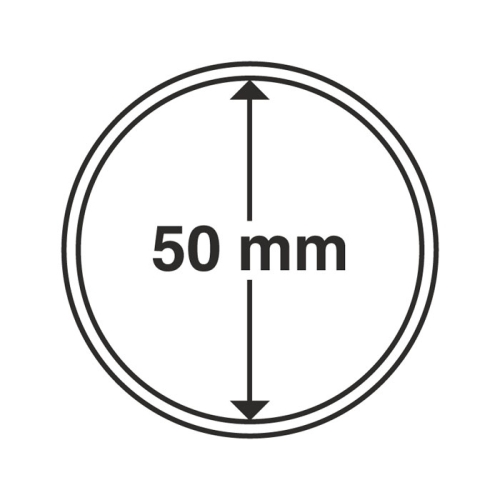 Kapsle na monety
O50mm (10 sztuk)