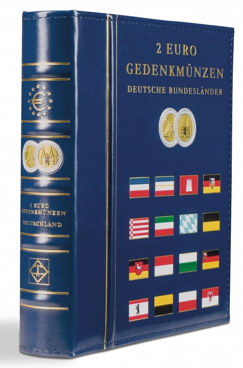 Album Vista na monety 2 Euro Kraje Federalne Niemiec