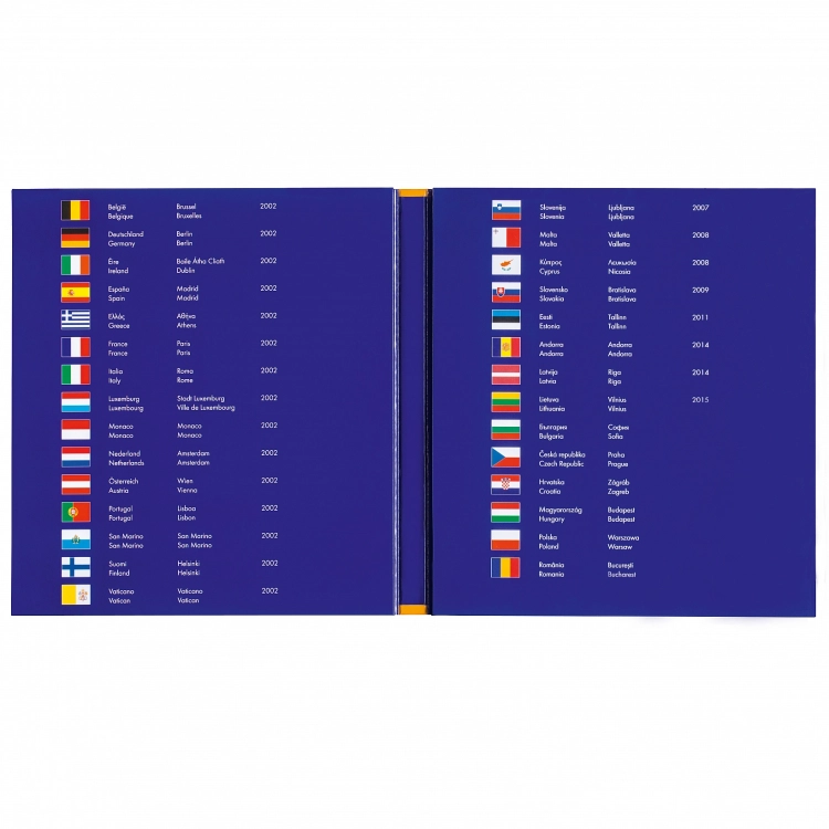 Album na monety Euro - Presso Euro Coin Collecion
