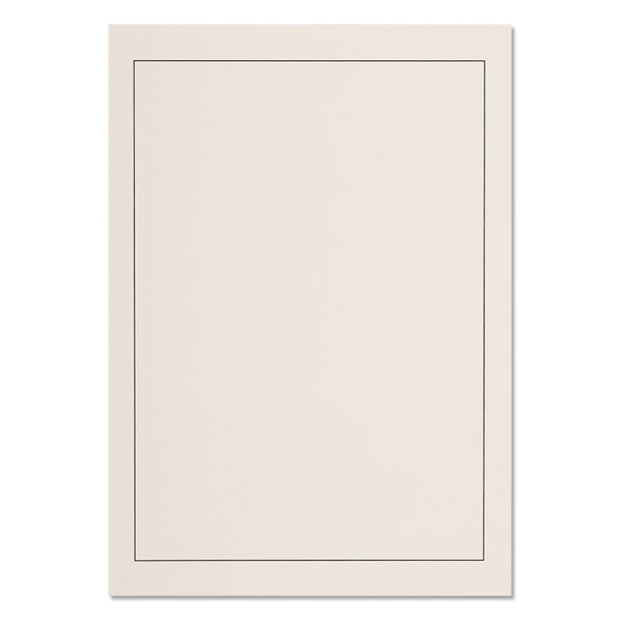 Karty albumowe A4 z czarną ramką BL 19/4 (40 szt)