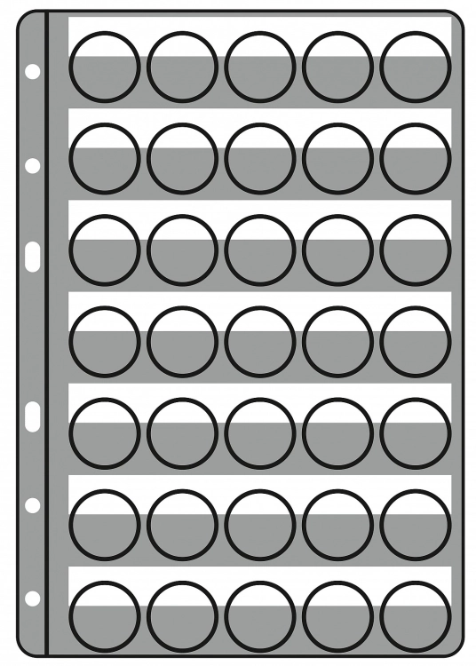 Karty na korki Champ 35 (5 szt)