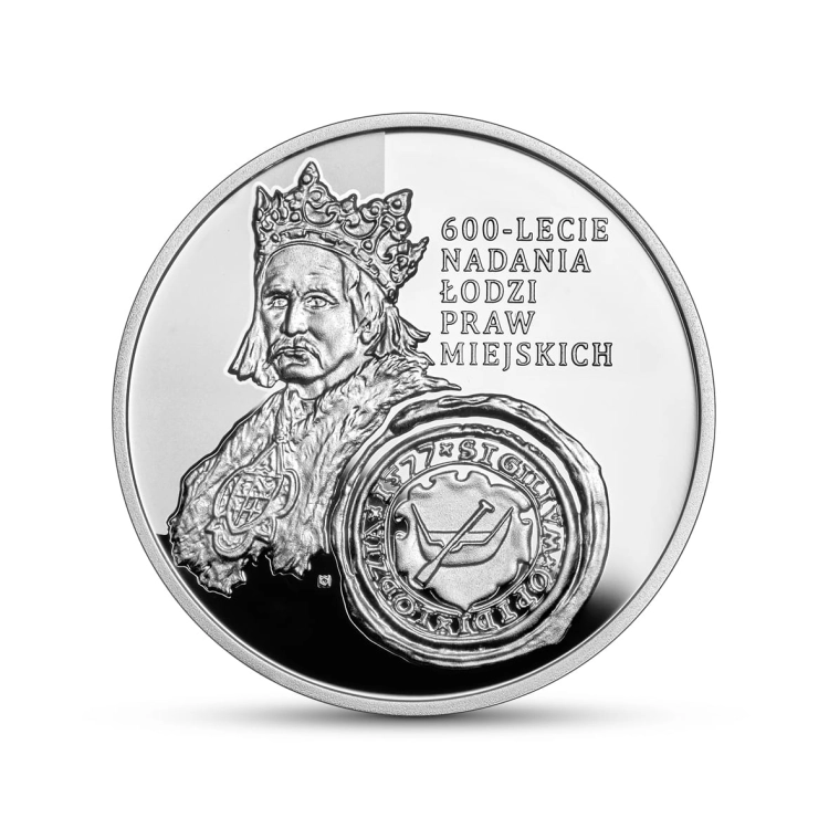 10 zł - 600-lecie nadania Łodzi praw miejskich - 2023r