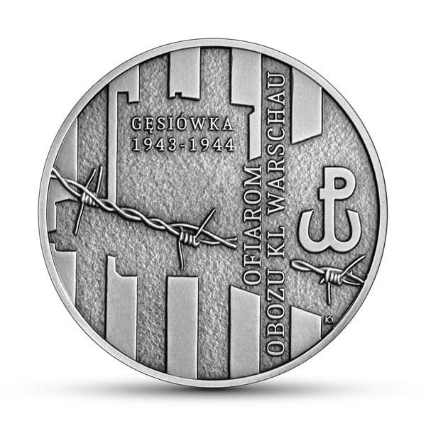 10 zł - Ofiarom obozu KL Warschau - 2020r