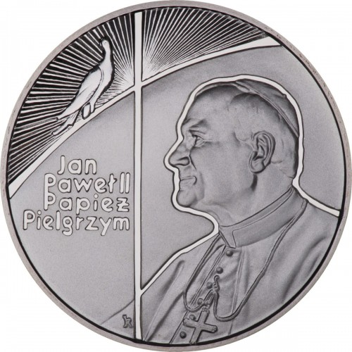10 zł -Jan Paweł II Papież Pielgrzym - 1999r