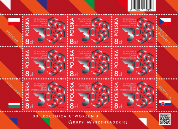 ARK.5125 - 30.ROCZN. UTWORZENIA GRUPY WYSZEHRADZKIEJ - 2021R