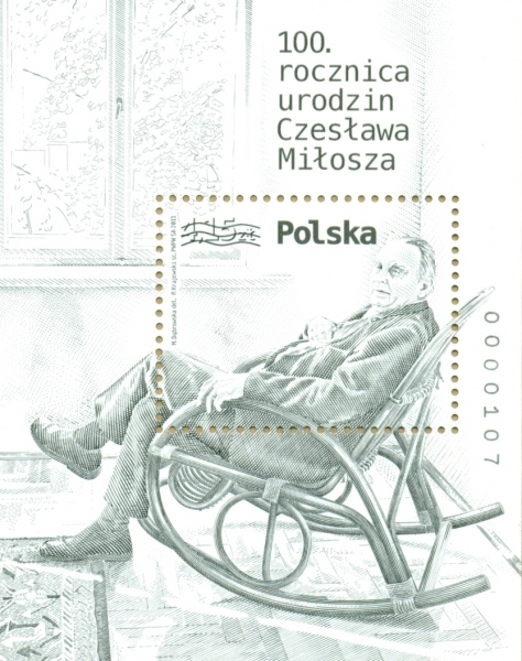 BL.198 ND - 100. ROCZNICA URODZIN CZESŁAWA MIŁOSZA - 2011R