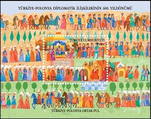 BL.271 - 600 - LECIE POLSKO-TURECKICH STOSUNKÓW DYPLOMATYCZNYCH - WYDANIE TURECKIE - 2014R