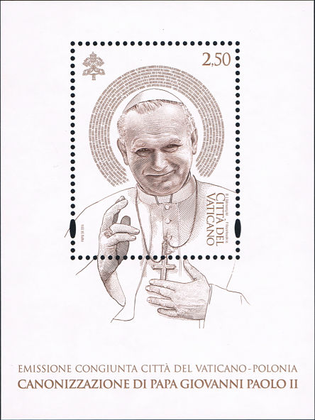 BL.KANONIZACJA JANA PAWŁA II - WATYKAN - 2014R