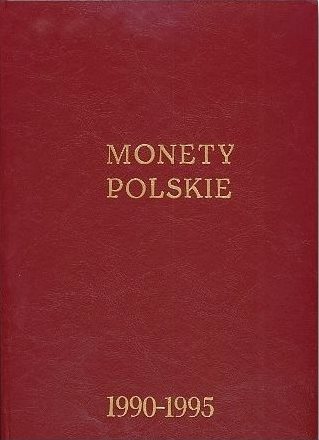 Klaser rocznikowy do monet polskich 1990 - 1995