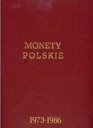 Klaser rocznikowy do monet polskich 1973-1986.