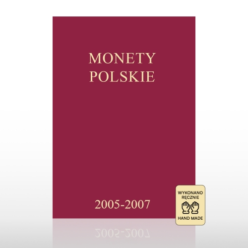 Klaser rocznikowy do monet polskich 2005 - 2007