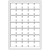 PALETA TAB QM38 BL-QUADRUM MINI