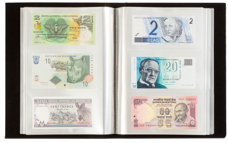 ALBUM VARIO NA 300 BANKNOTÓW-ALB BNA4 S