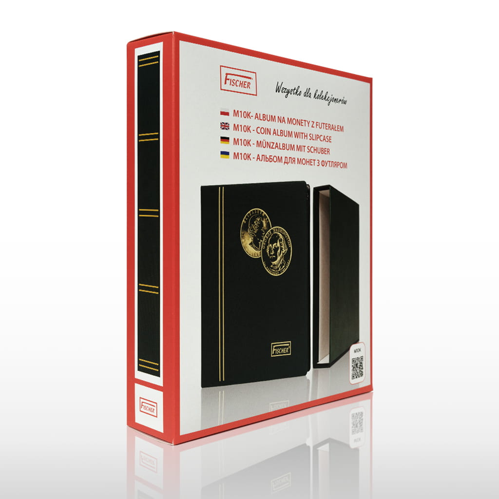 Album do monet M10K PREMIUM z Futerałem - GRANAT